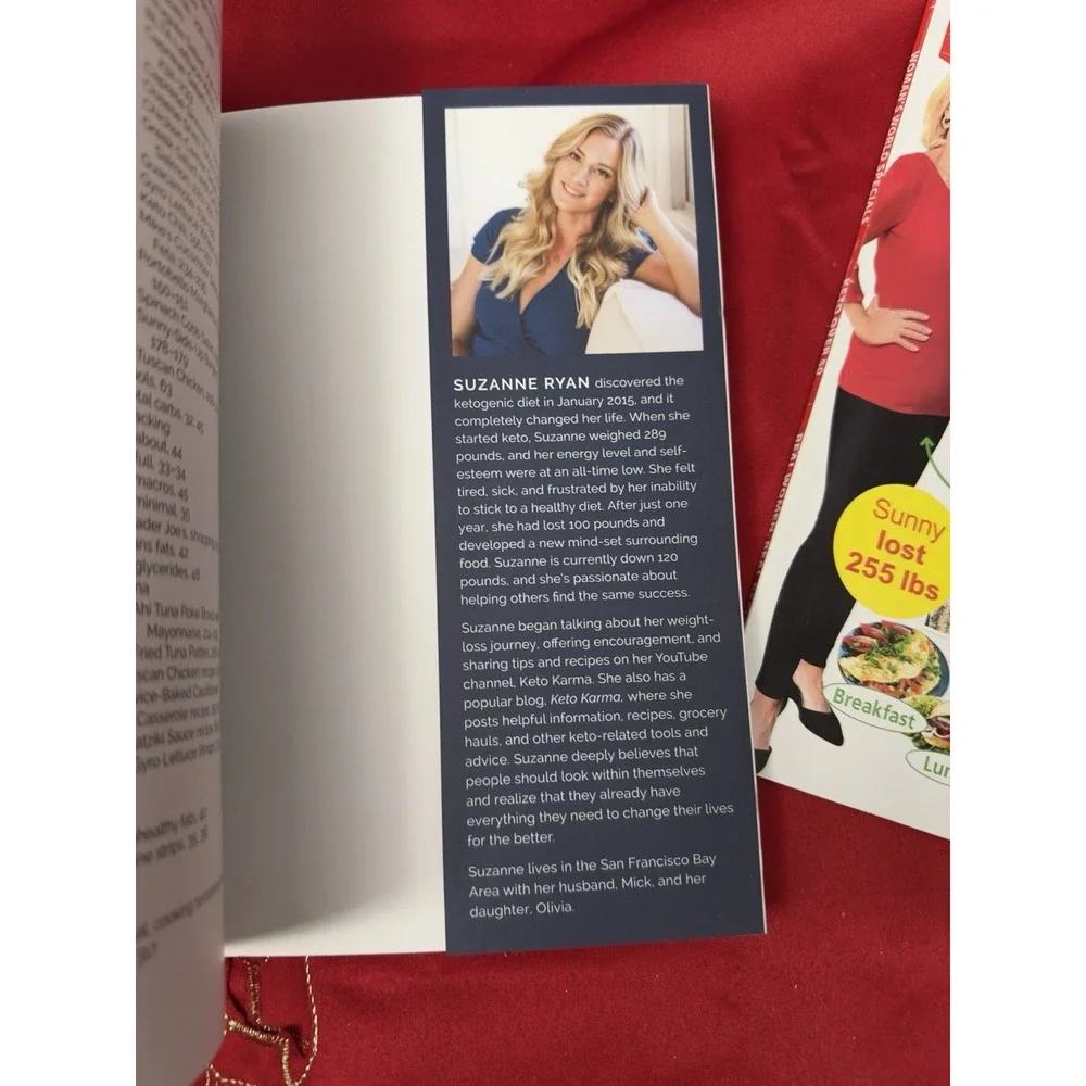 Simply Keto Suzanne Ryan Cookbook Plus Keto Over 50 Womens World Lot 2